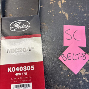 Serpentine Belt-Premium OE Micro-V Belt Gates K040305