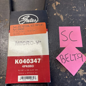 Serpentine Belt-Premium OE Micro-V Belt Gates K040347