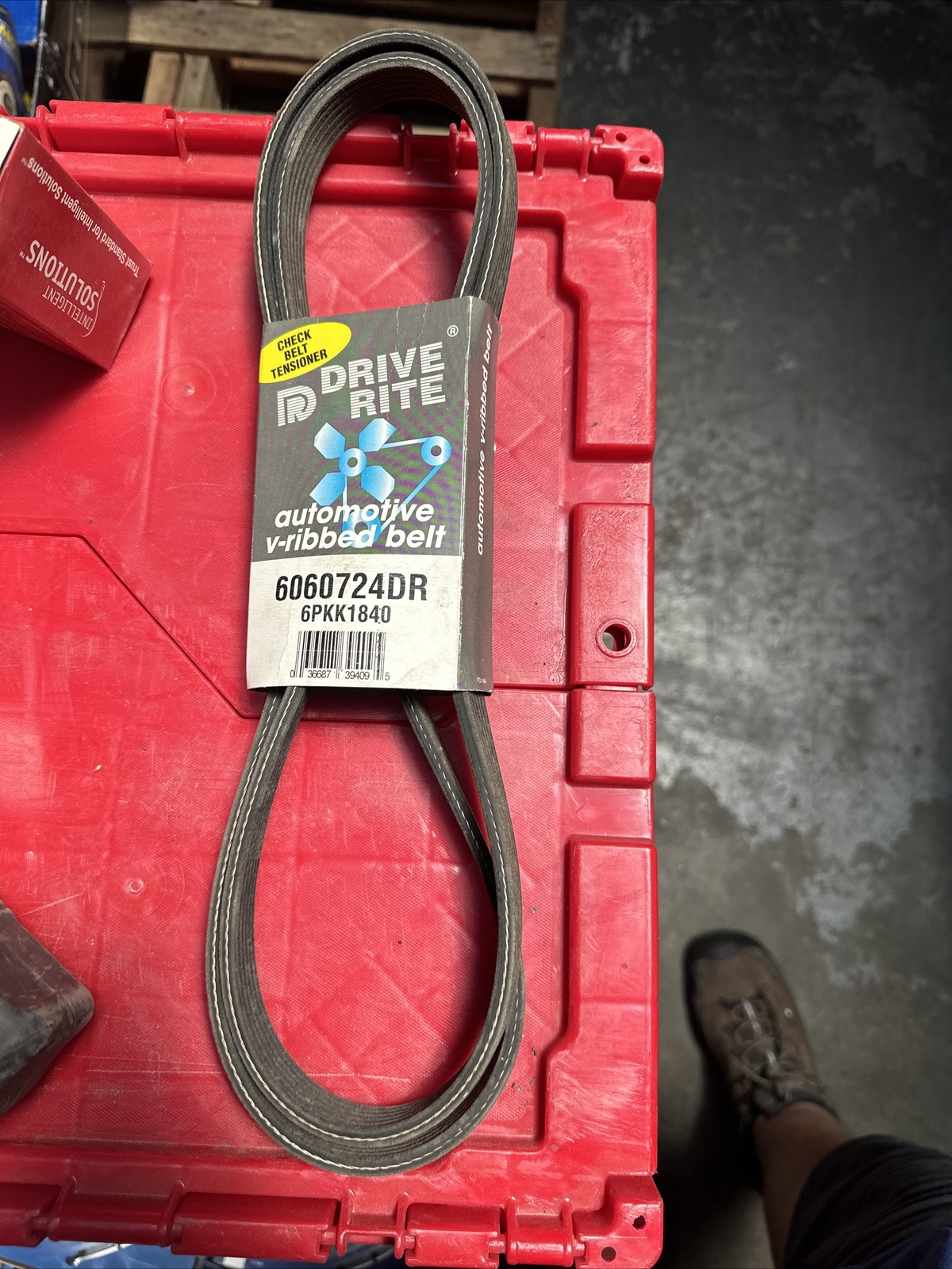 Serpentine Belt-VIN: 59 Drive-Rite 6060724DR