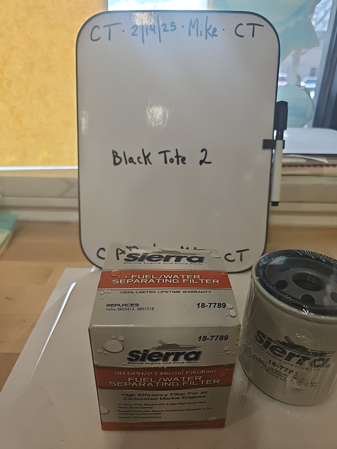 Sierra 18-7789 Marine Fuel Filter Cobra EFI Evinrude Johnson 502906 5009676 - Image 3