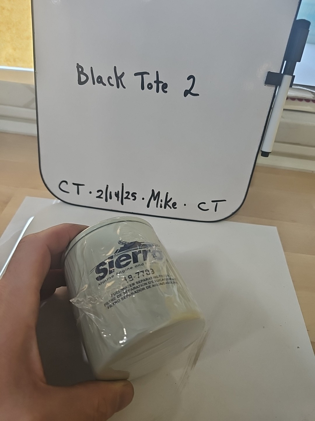 Sierra 18-7789 Marine Fuel Filter Cobra EFI Evinrude Johnson 502906 5009676 - Image 4