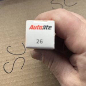 Spark Plug-Copper Resistor Autolite 26