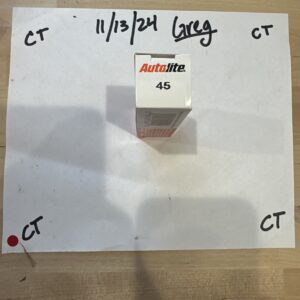 Spark Plug-Copper Resistor Autolite 45