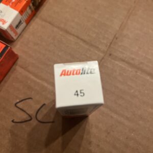 Spark Plug-Copper Resistor Autolite 45 NOS