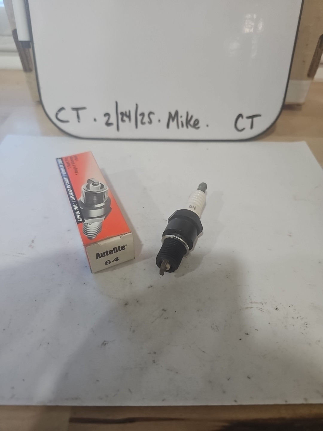 Spark Plug-Copper Resistor Autolite 64