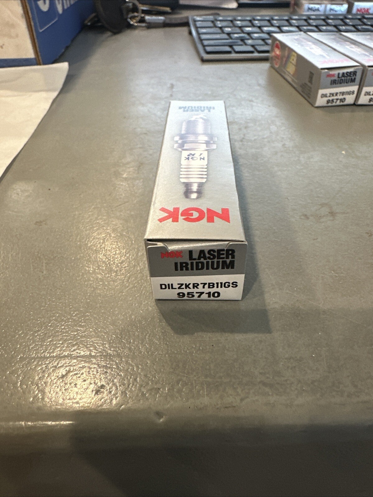 Spark Plug-Laser Iridium High Ignitability NGK 95710