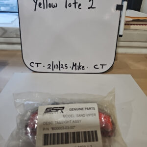 Ssr Sand Viper Tail Light Assy B00003-03-00
