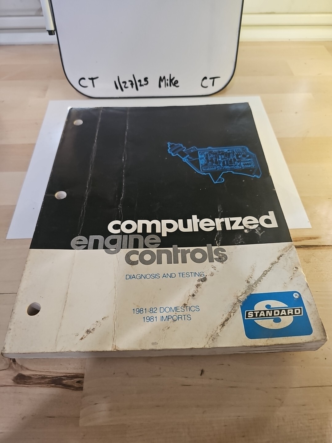 Standard Computerized Engine Controls Testing Manual 81-82 Domestics 81 Imports