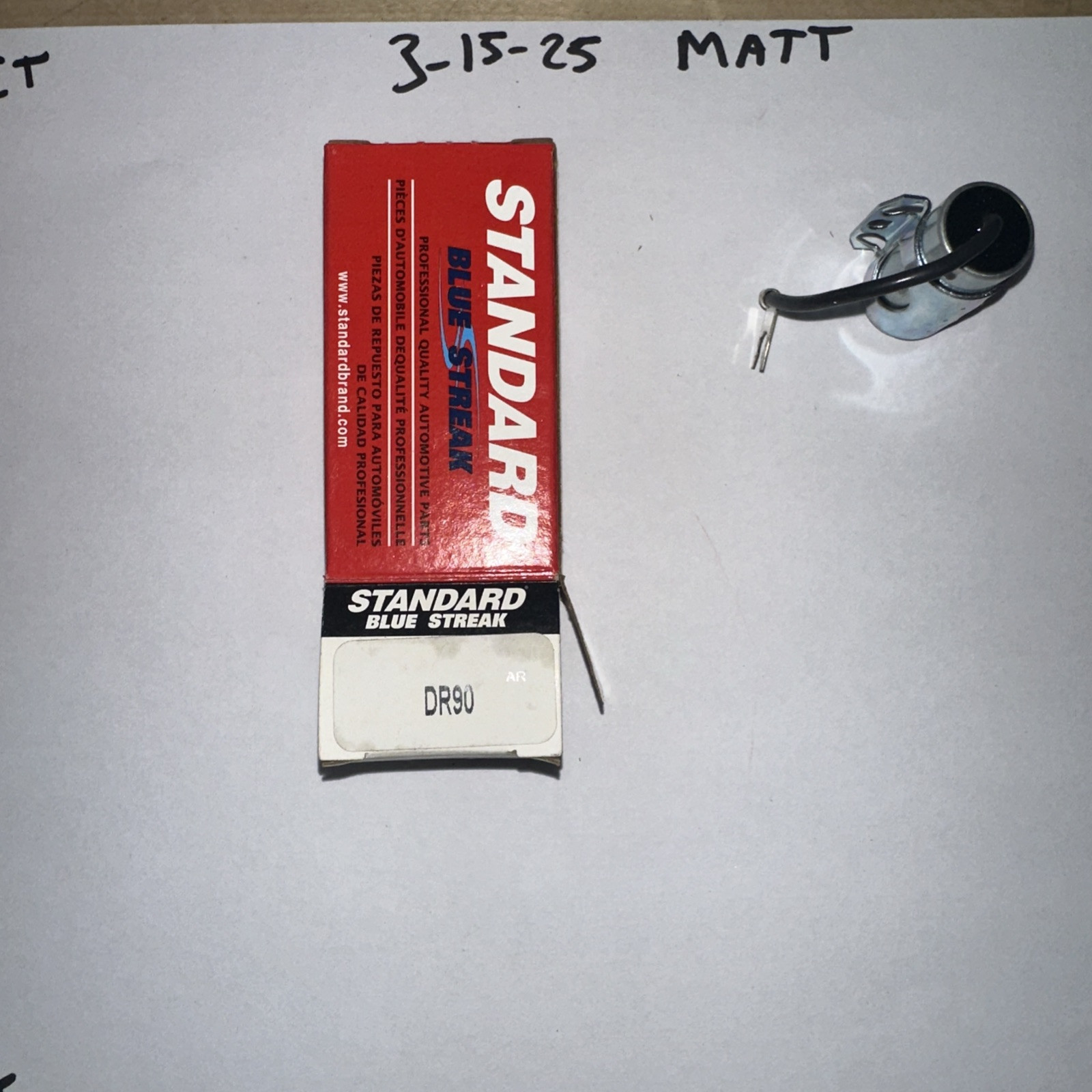 Standard DR-90 Condenser Ignition Parts - Image 3