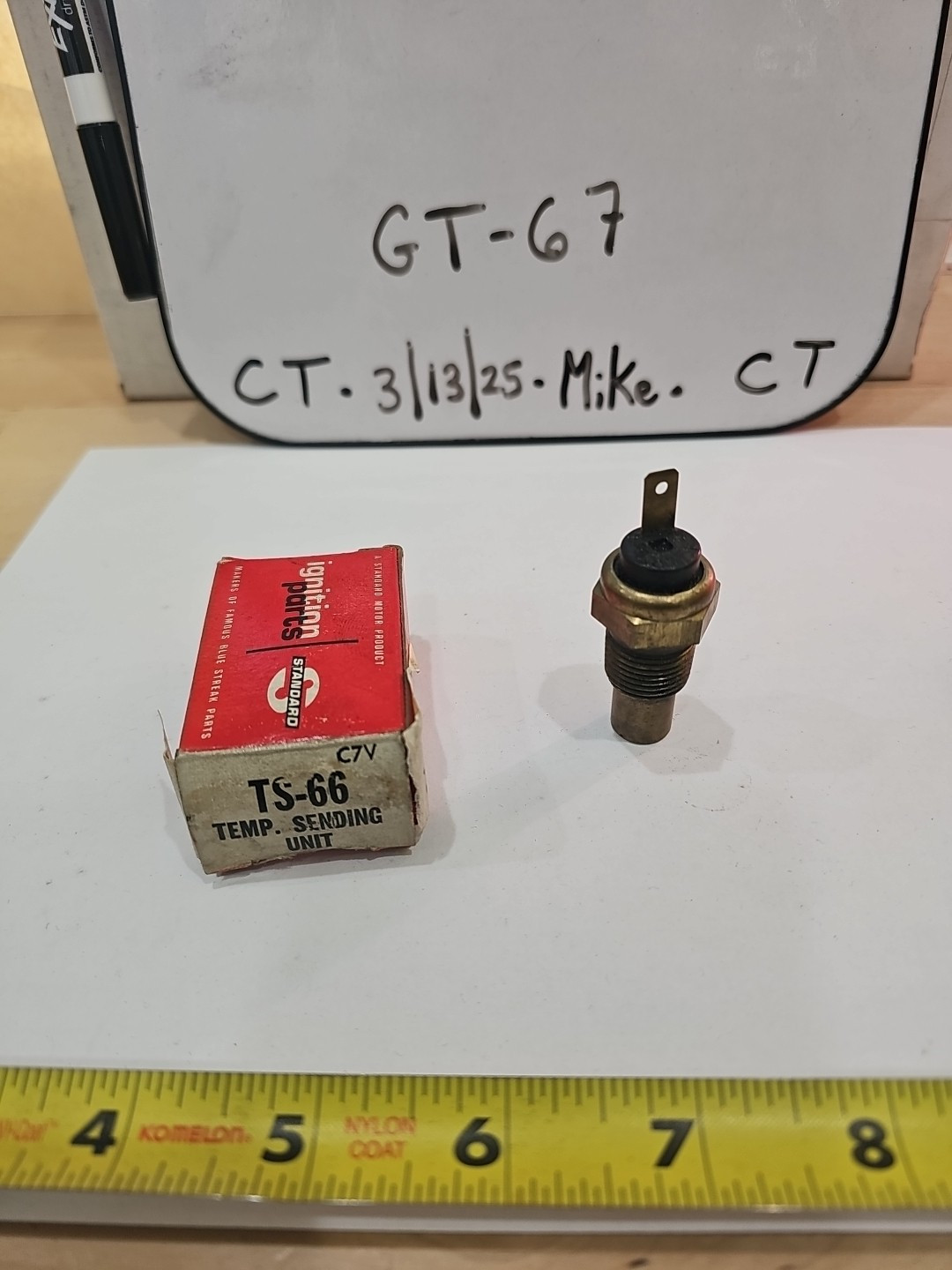 Standard Engine Coolant Temperature Sender TS66 - Image 3