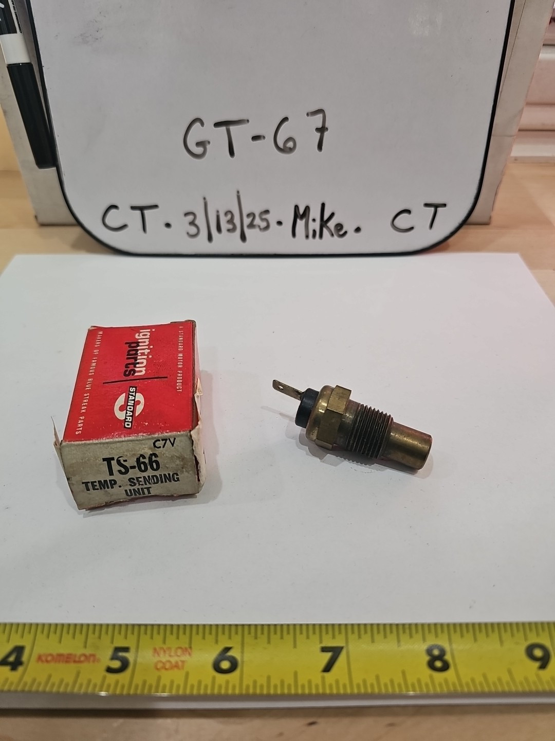 Standard Engine Coolant Temperature Sender TS66
