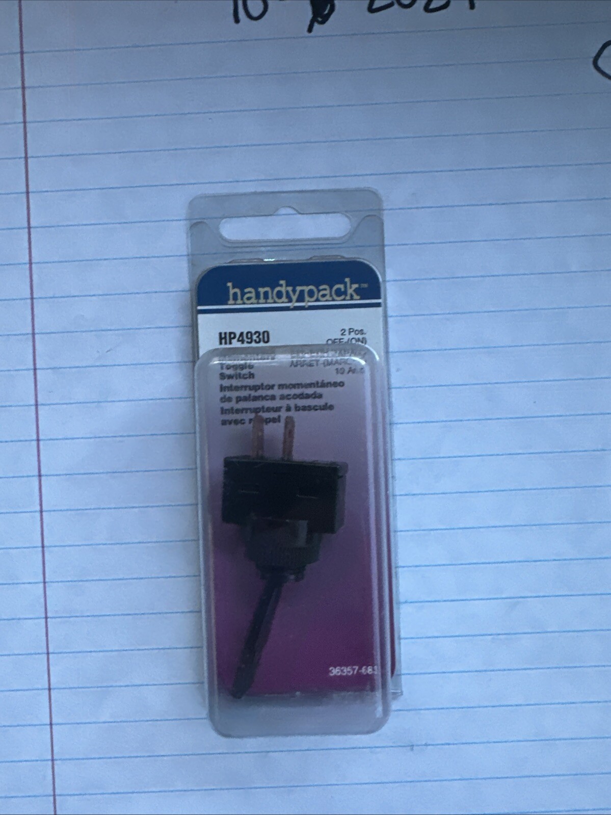 Standard Ignition Hp4930 Toggle Switch - Image 3