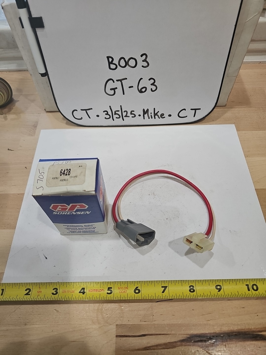 Standard Motor Products S-705 Alternator Connector