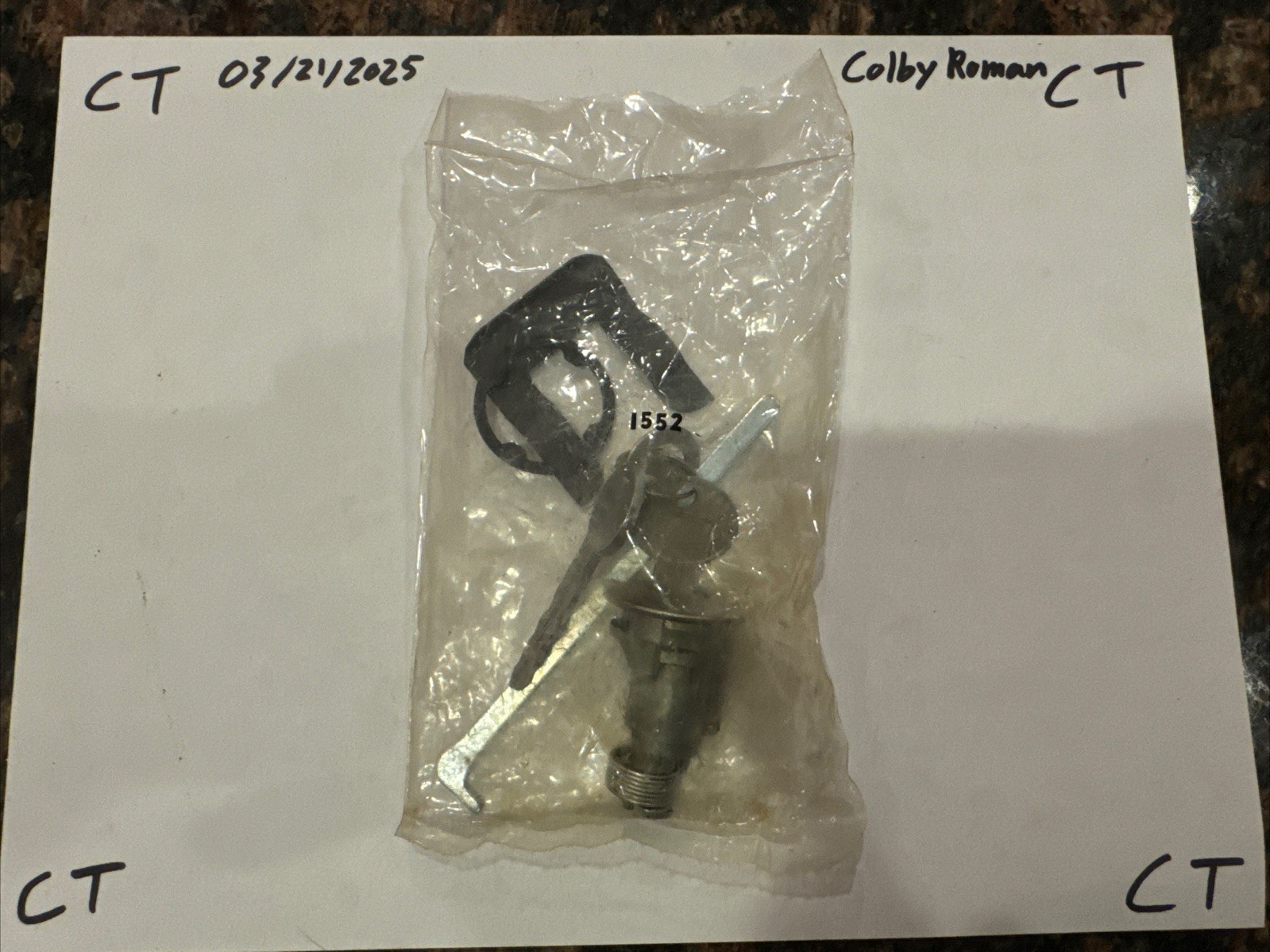 Standard Motor Products TL104 Trunk Lock Cylinder - Image 3