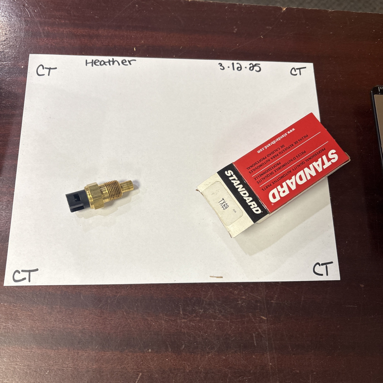 Standard Motor Products TX69