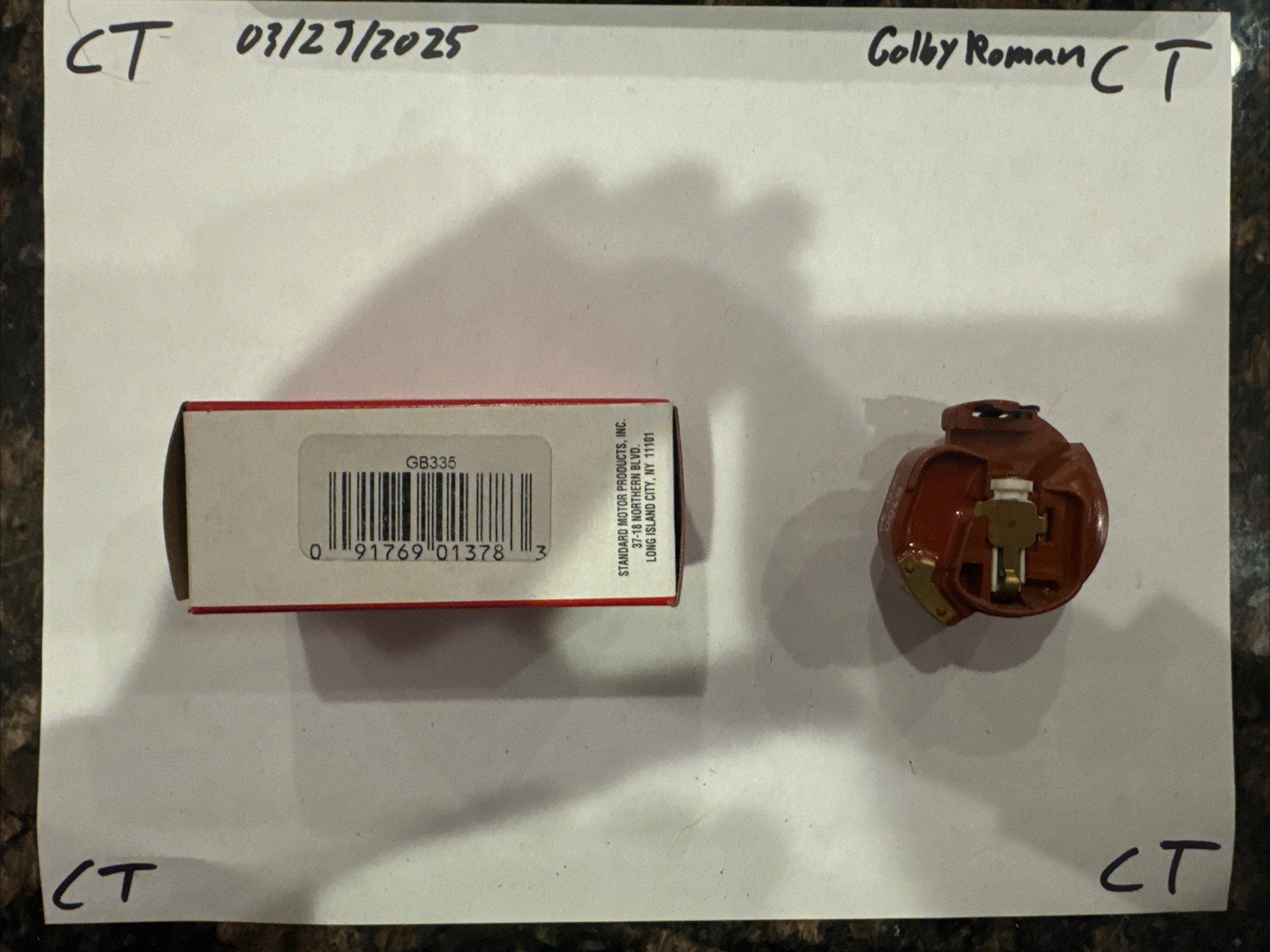 Standard Professional Quality Automotive Parts GB335 - Image 3