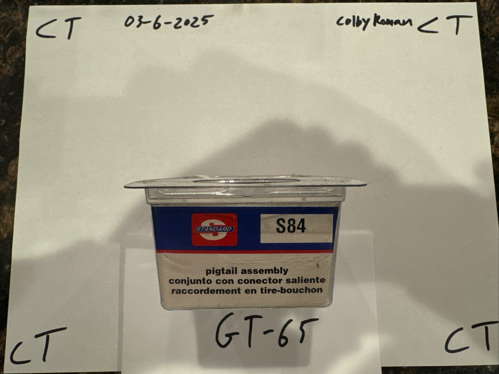 Standard S84 Alternator Connector Standard S-84 - Image 3