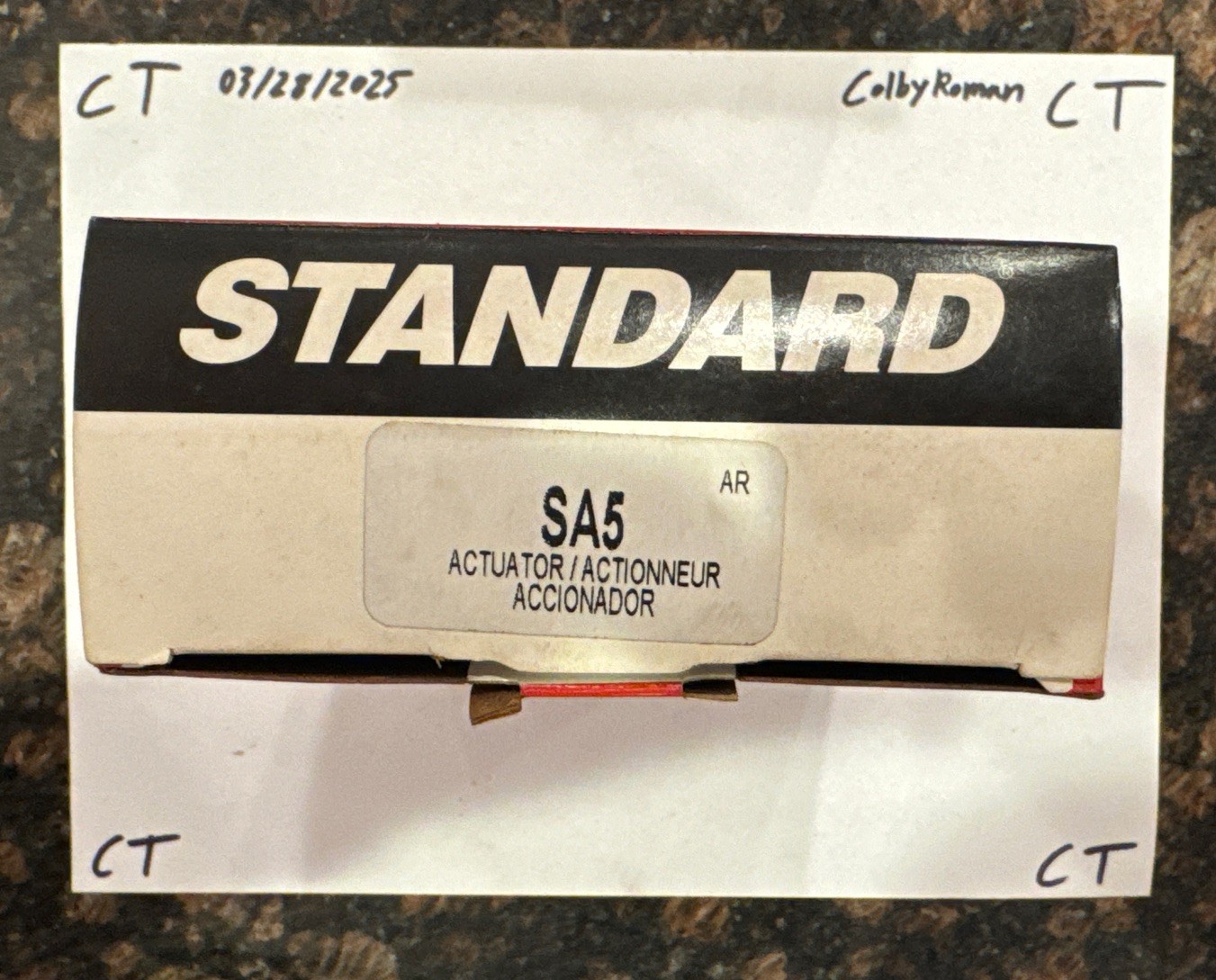 Standard SA5 Idle Speed Control Motor For 1988-1989 Jeep 4.2L-L6, Ford 2.5L-L4 - Image 4