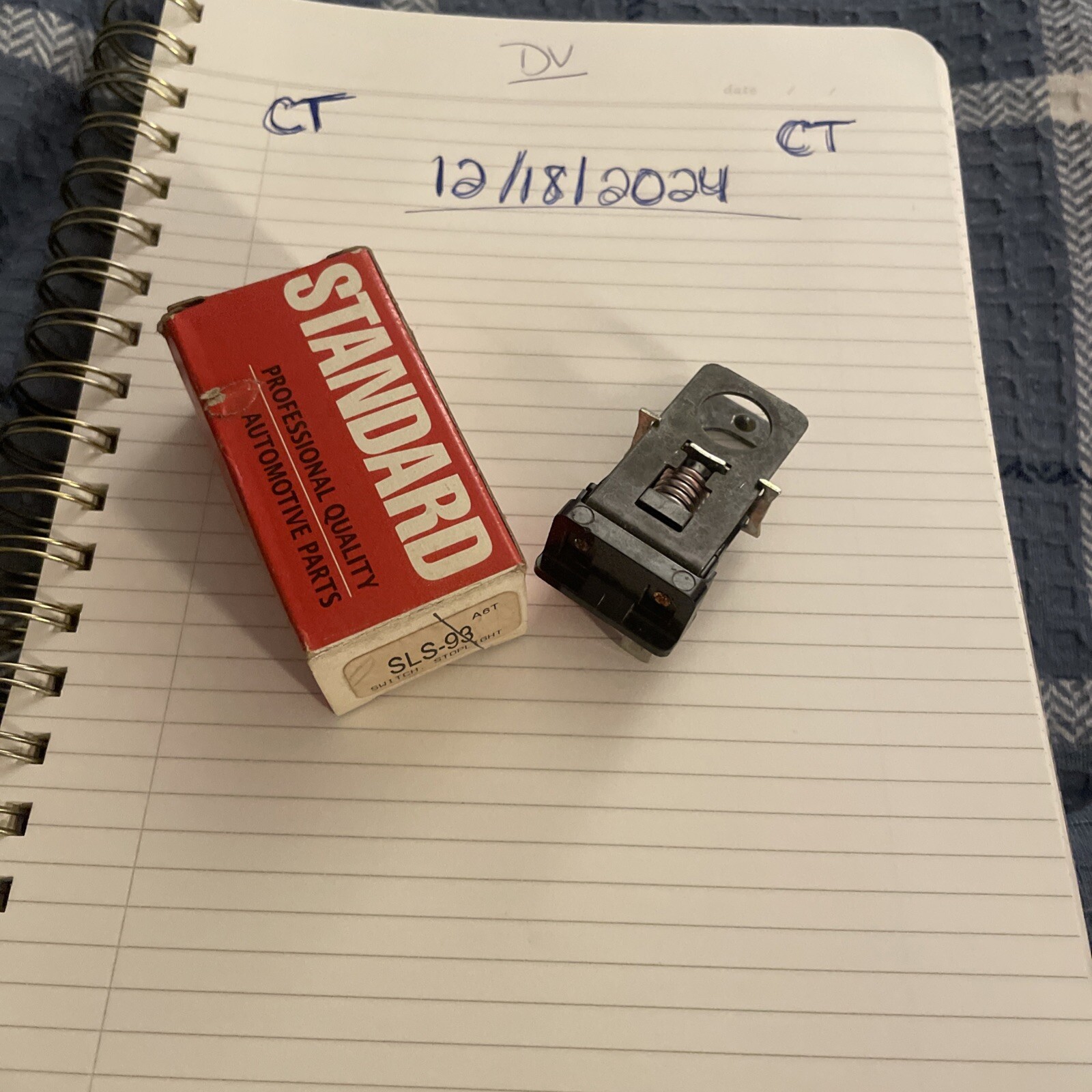 Standard SLS-93 - Brake Light Switch New