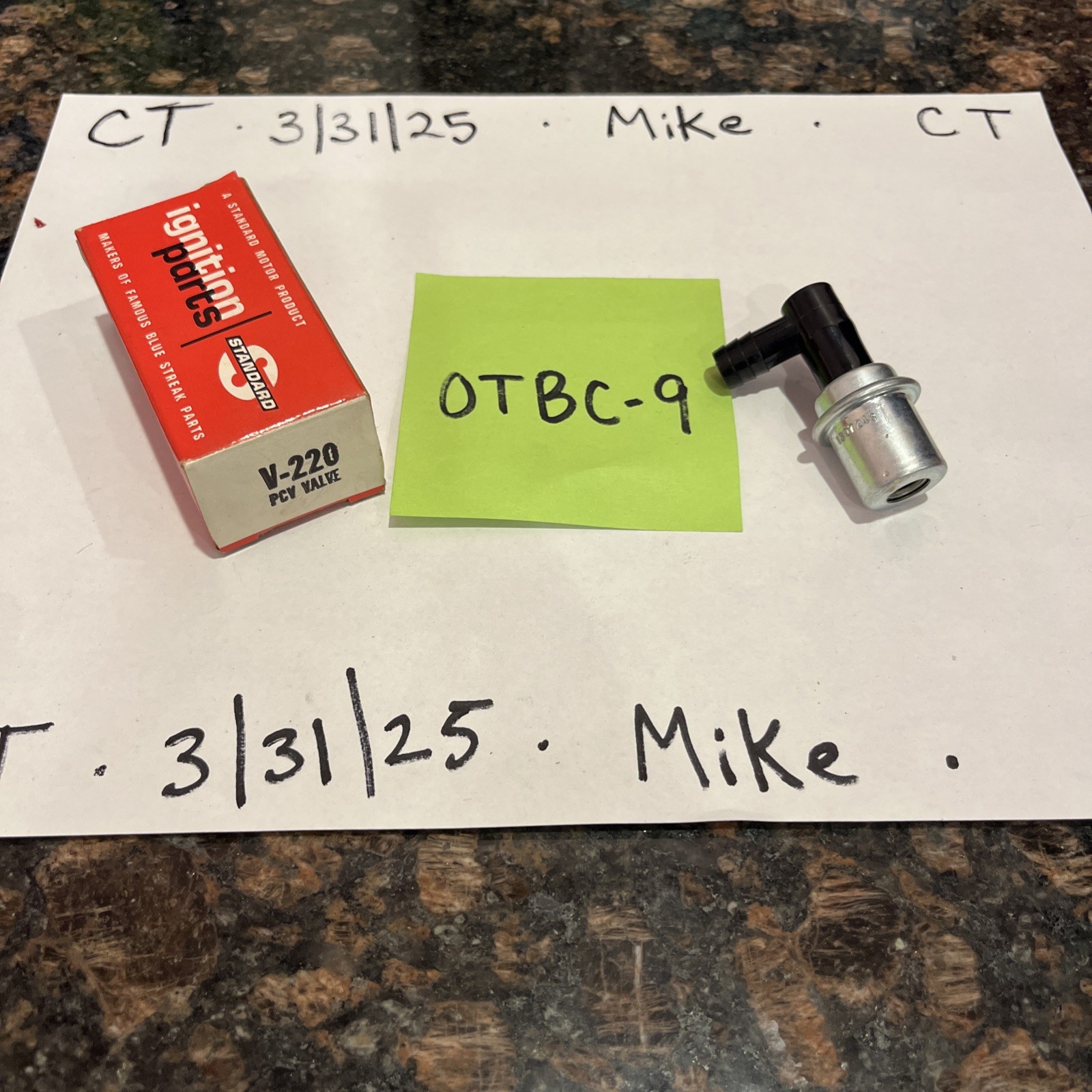 Standard V201 PCV Valve V-201