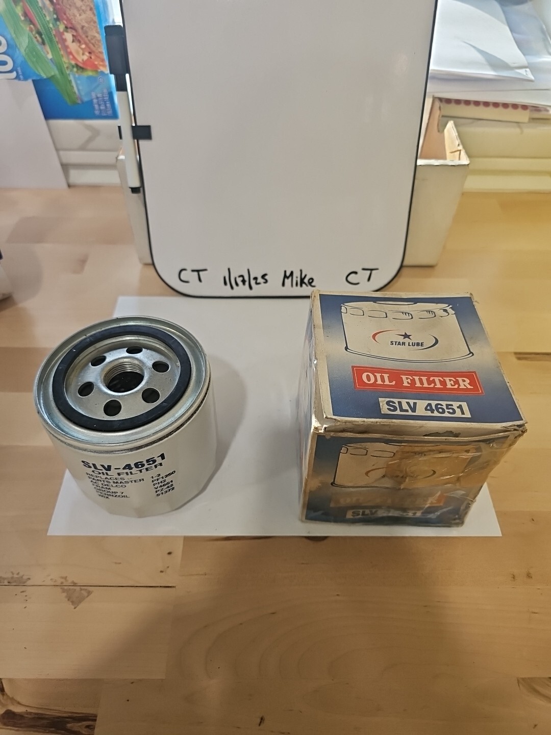 Star Lube Oil Filter SLV-4651 Replaces Fram PH2, WIX 51372