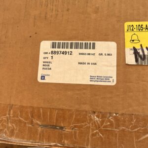 Steel Wheel - GM 88974912 2003-2008 Pontiac Vibe - 88974912 NOS