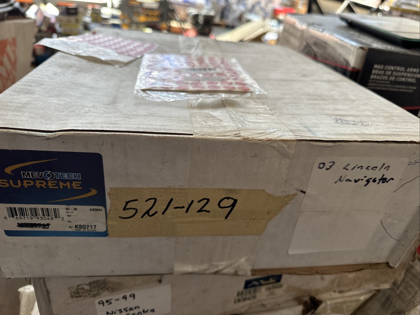 Suspension Control Arm and Ball Joint Assembly-Assembly Mevotech CMK80717