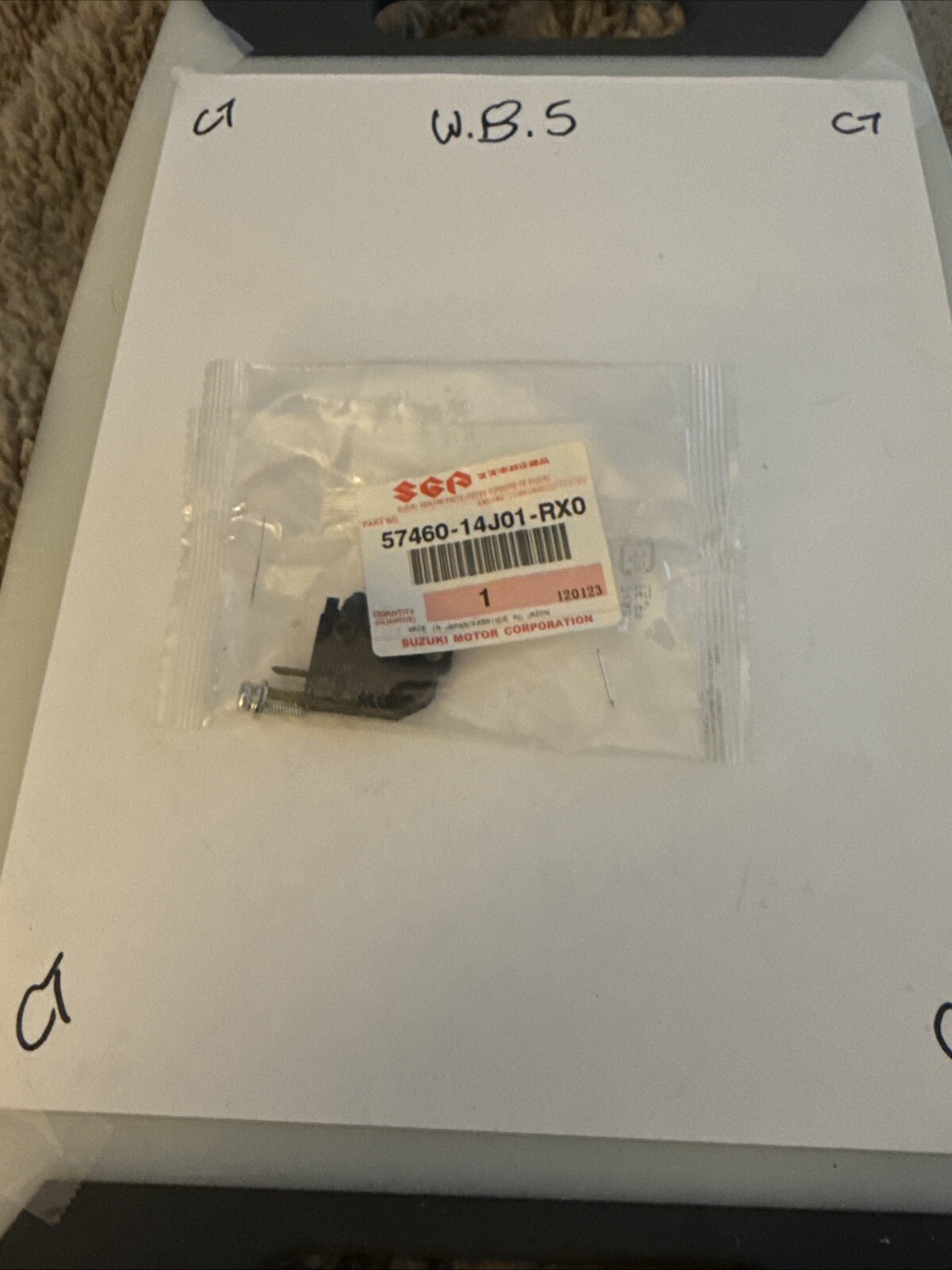 Suzuki GSX-R AN DL650 DR200 Boulevard Kingquad LT Front Brake Switch 57460-14J01