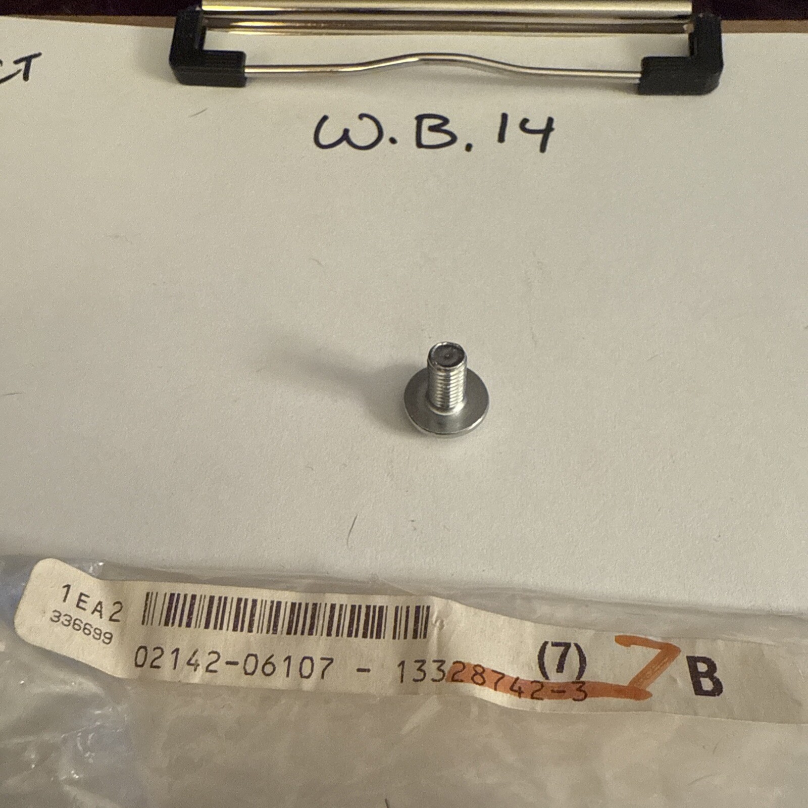 Suzuki SCREW 02142-06107 OEM NEW - Image 3