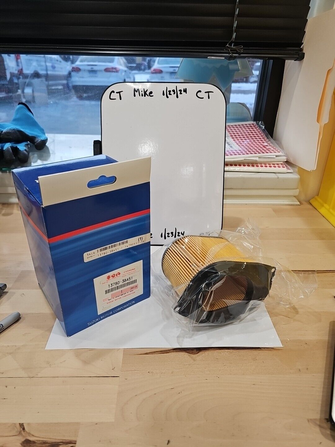 Suzuki VS700 VS750 VS800 Intruder Rear Replacement Air Filter 13780-38A51