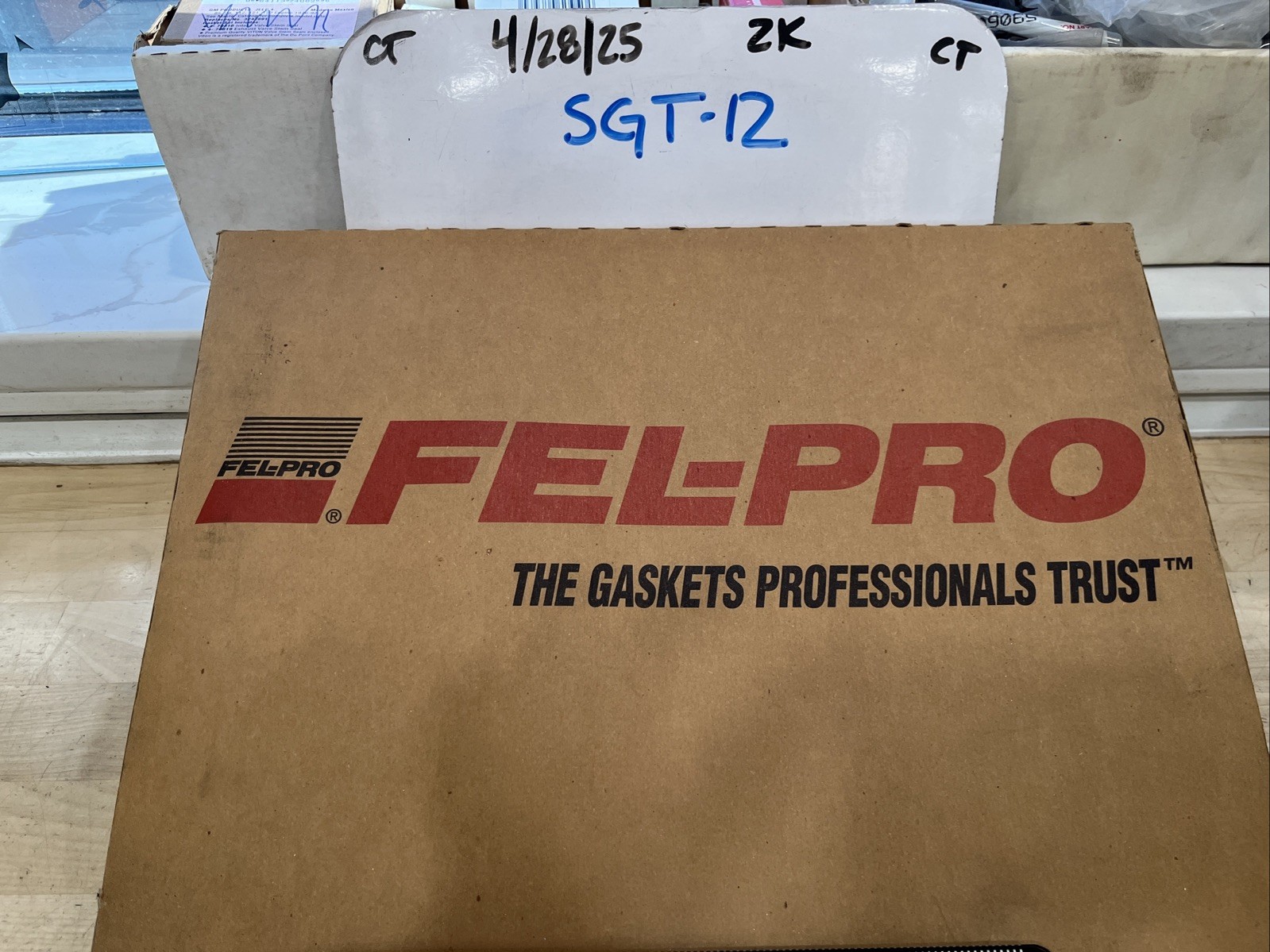 TCS 45615 Fel-Pro Engine Timing Cover Gasket Set, for TOYOTA Van in chart