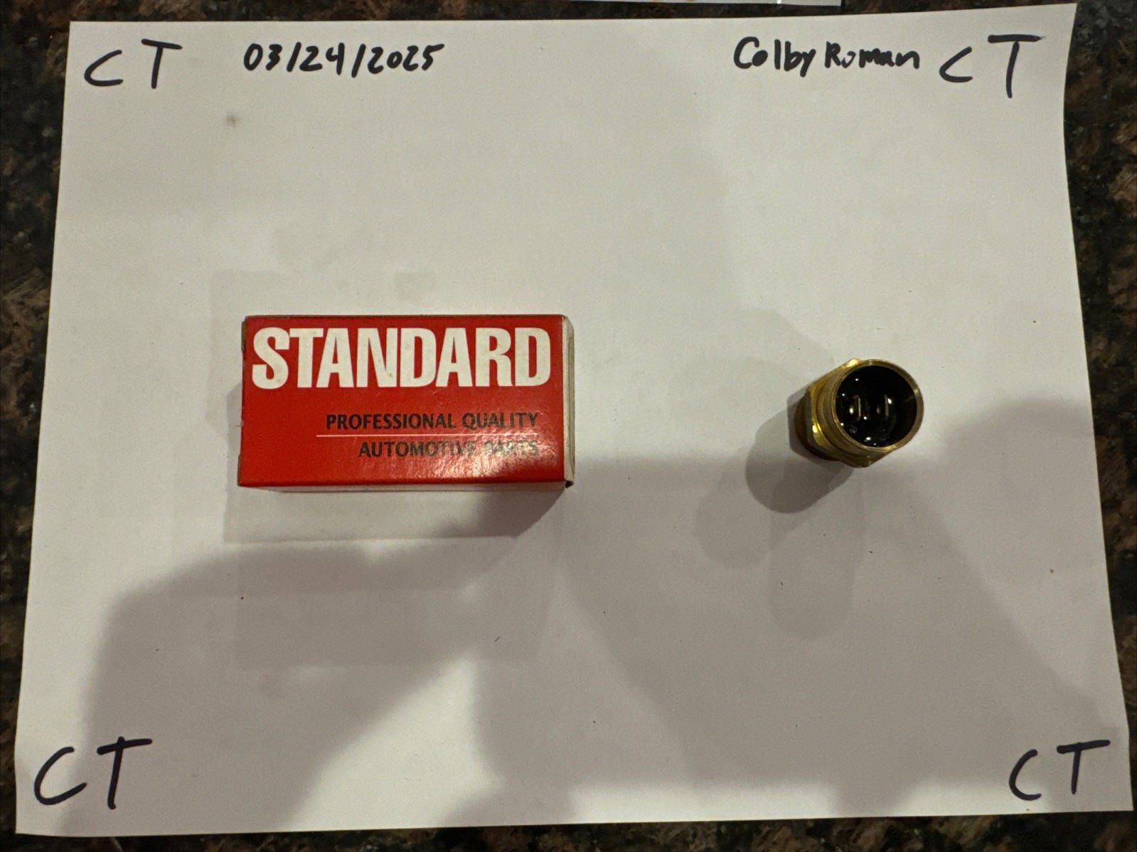 TS-87 Fan Switch for Chevy Suburban Ram Van Le Baron Chevrolet V2500 Dodge Omni