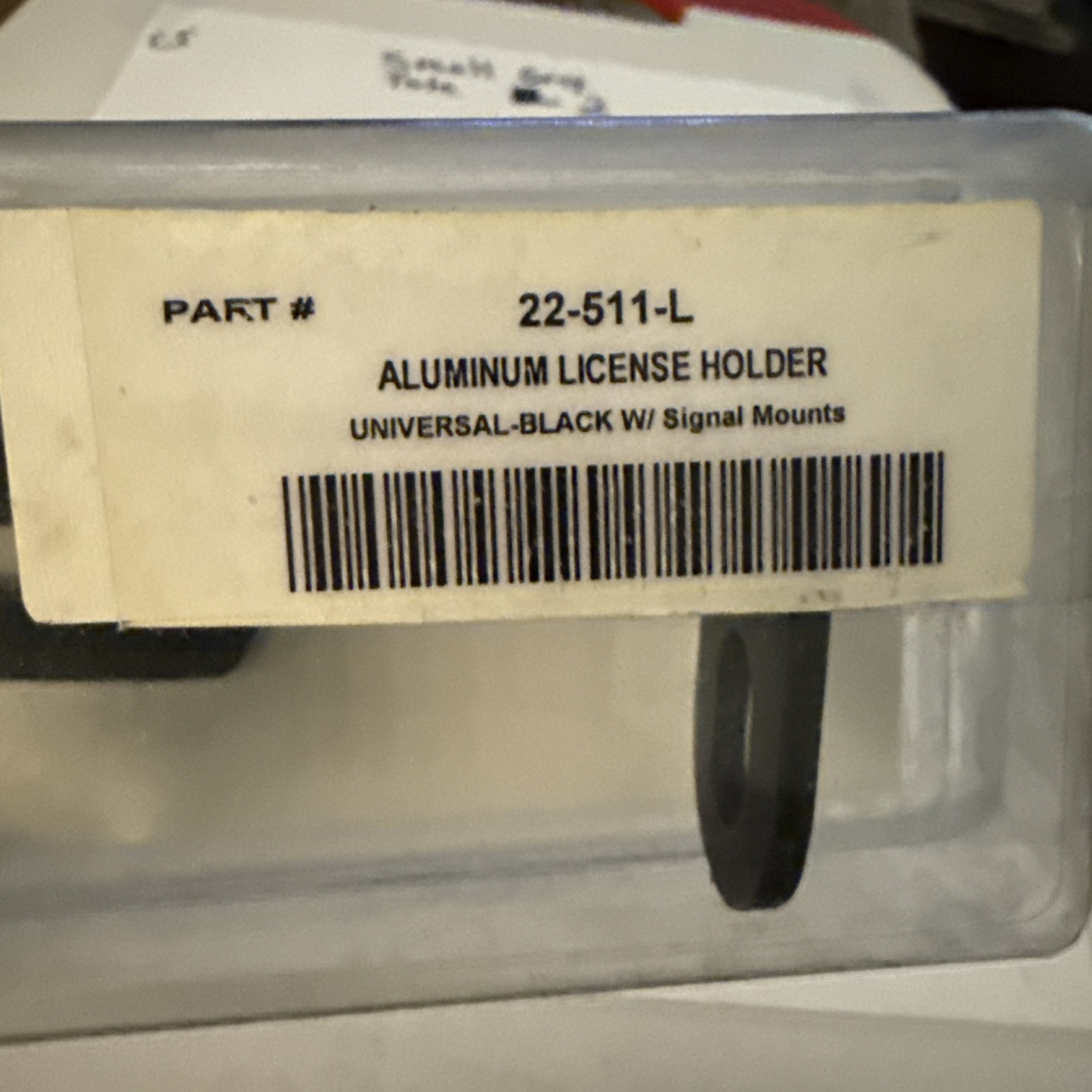 Targa License Plate Turn signal Mount 22-511-l - Image 3