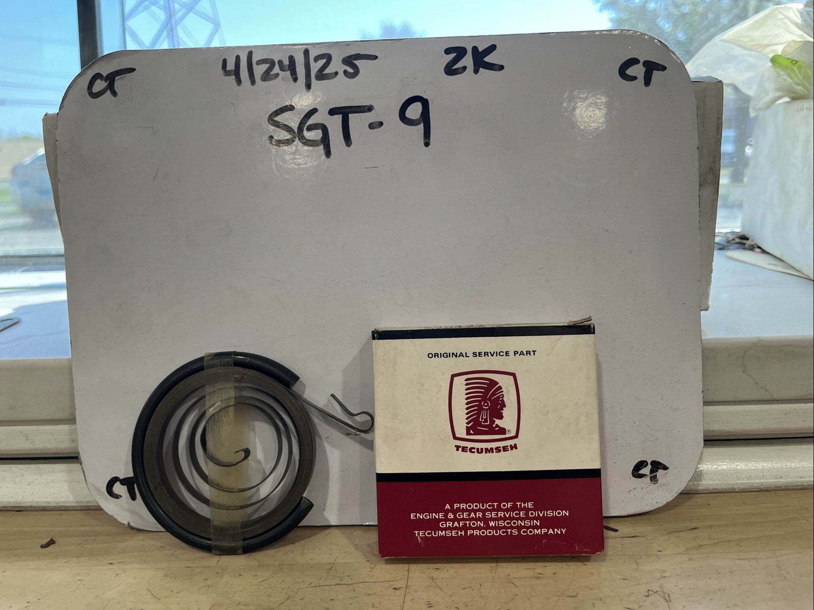 Tecumseh 590433 Recoil Starter Spring