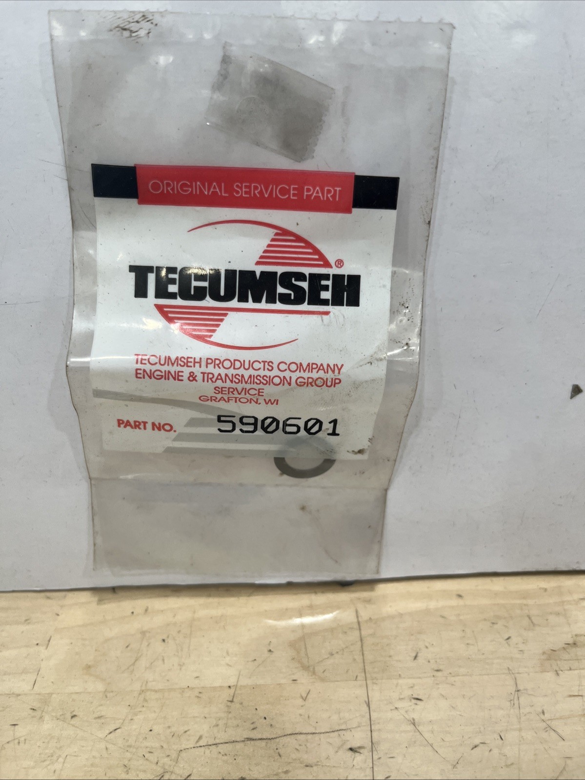 Tecumseh 590601 Washer Toro 16212 16551 16575 16775 16576 Genuine OEM NOS - Image 3