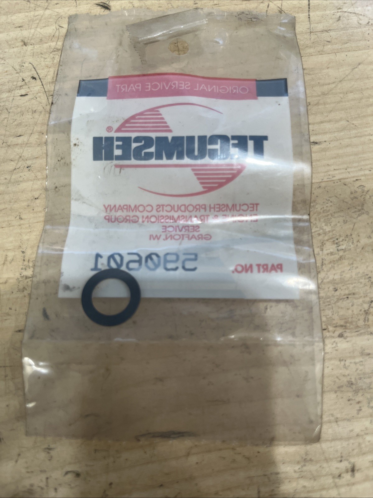 Tecumseh 590601 Washer Toro 16212 16551 16575 16775 16576 Genuine OEM NOS - Image 4