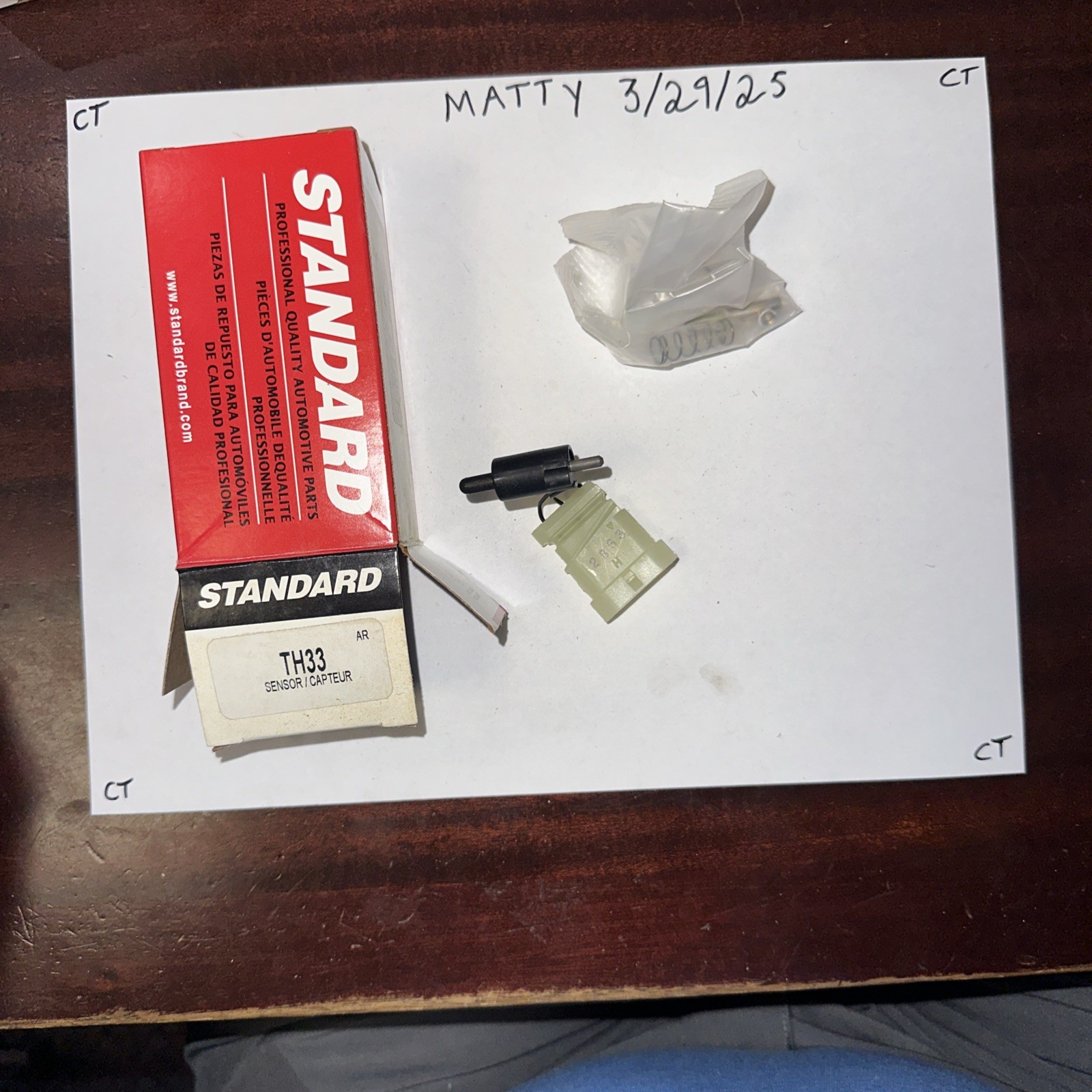 Throttle Position Sensor Standard TH33