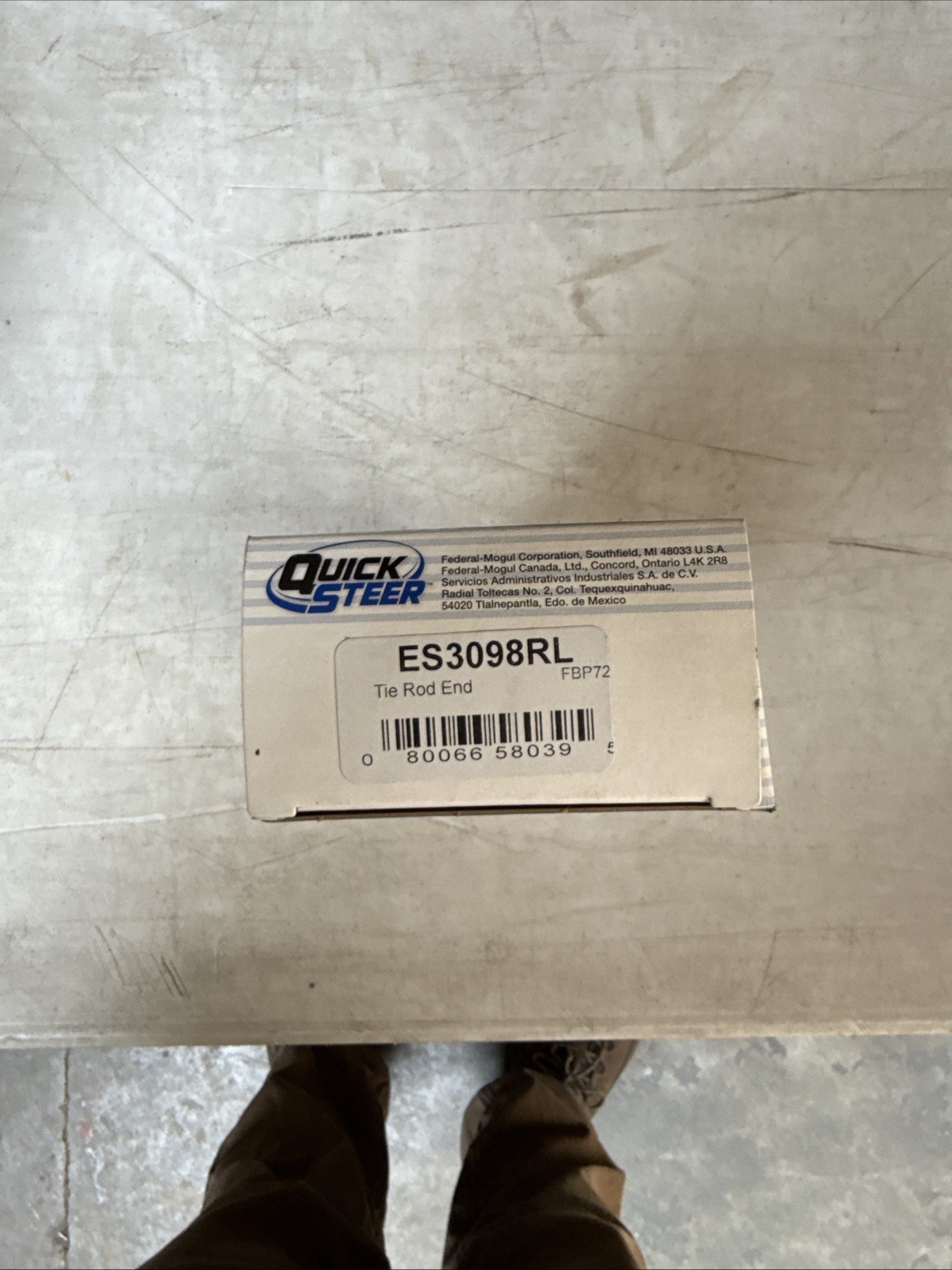 Tie Rod End ES3098RL Quick steer