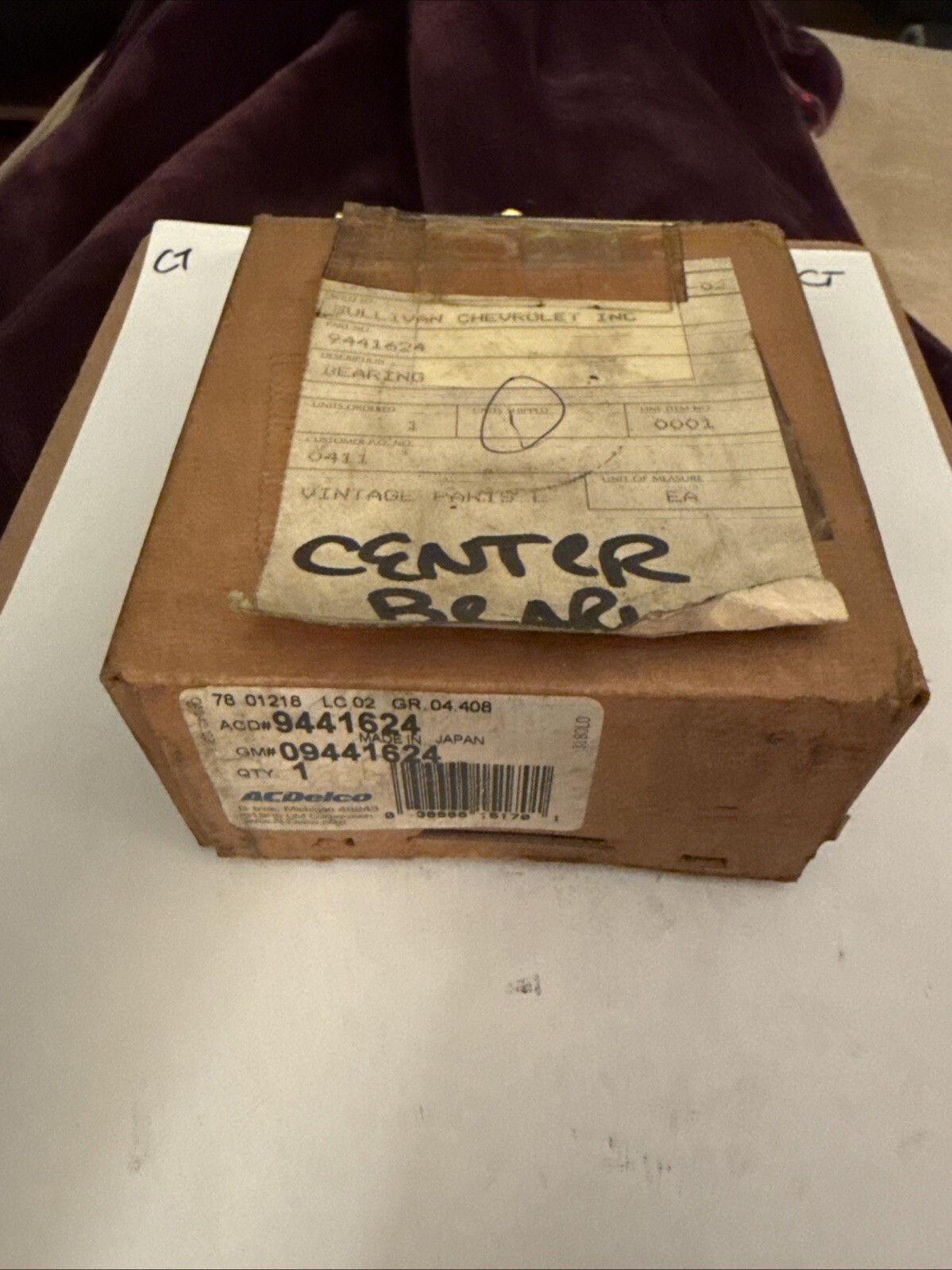 Transmission Main Shaft Bearing, 4 speed Rear, NOS GM 9441624. 84-88 Corvette - Image 3