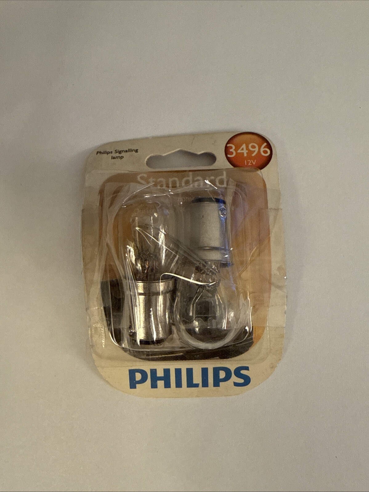 Turn Signal Light Bulb-Standard - Twin Blister Pack Philips 3496B2 - Image 3