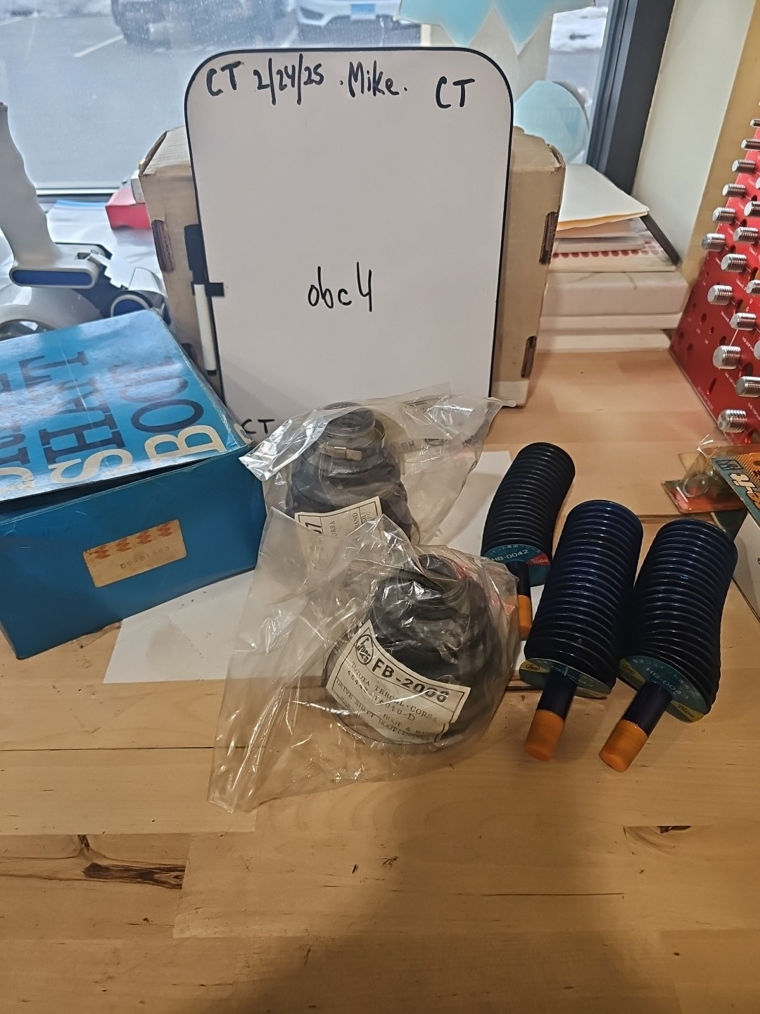 Vera 59-01383 Front Inner & Outer CV Axle Boot Kit For Toyota Tercel 95-98