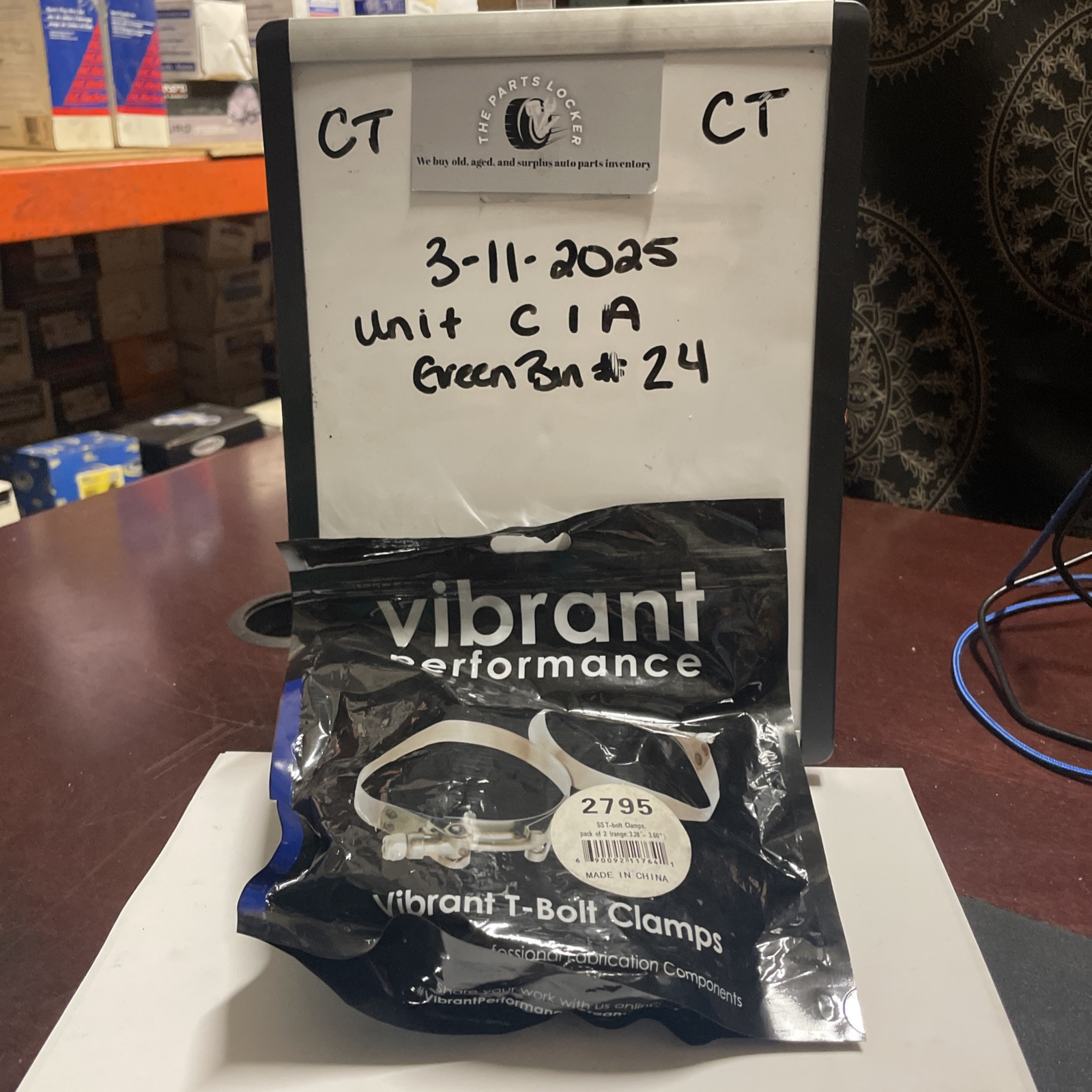 Vibrant PerformanceT-Bolt Clamps (3.76"-3.92", Pair/2) 2796