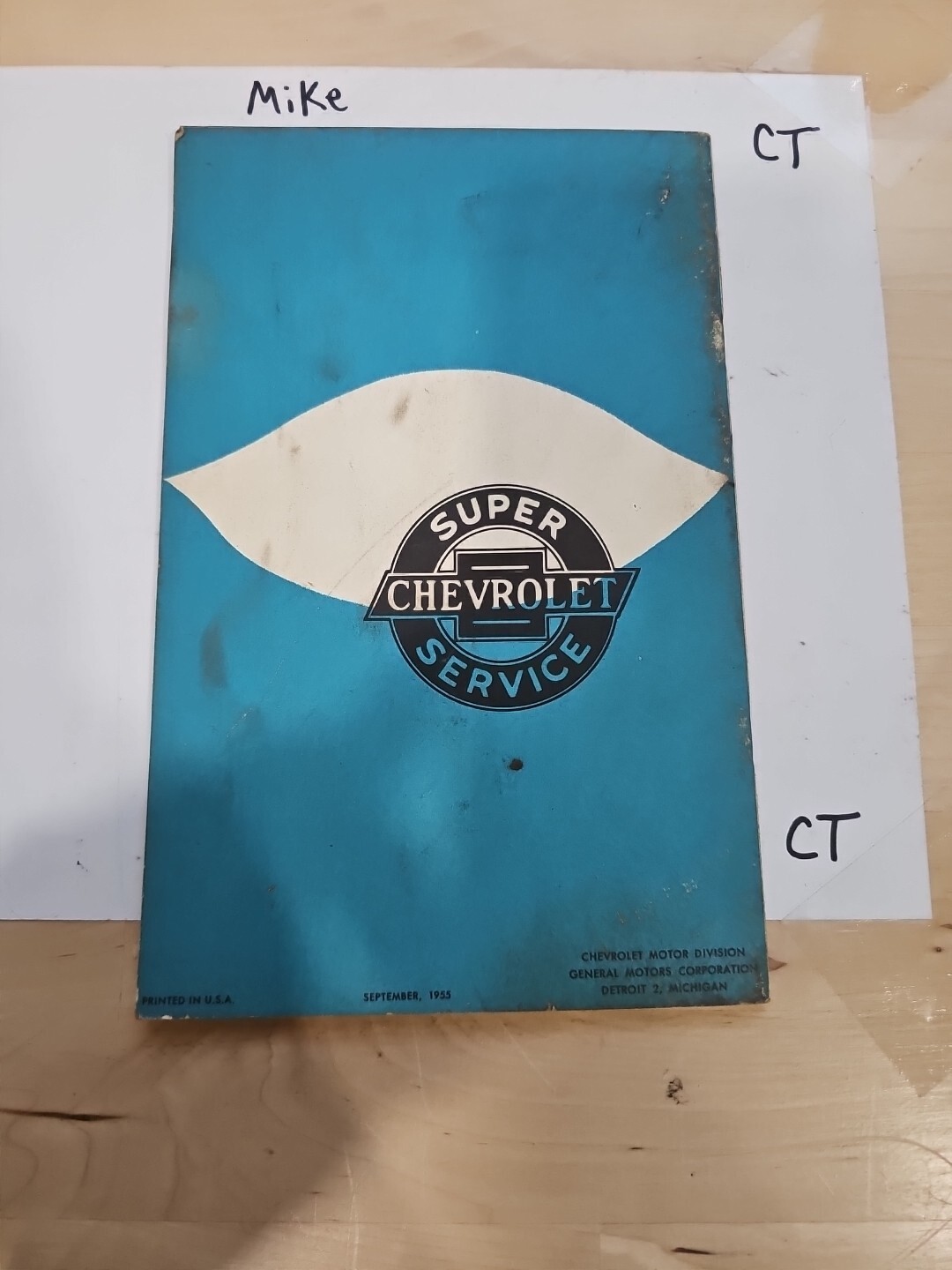 Vintage Original 1955 "Chevrolet Air Conditioning Training Theory & Operation" - Image 3