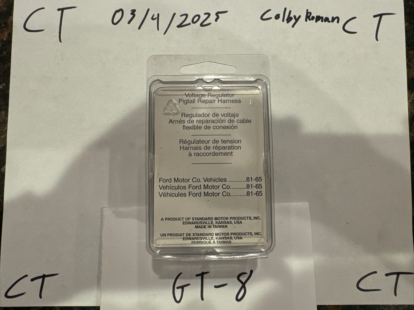 Voltage Regulator Pigtail Connector Standard S-94 - Image 5