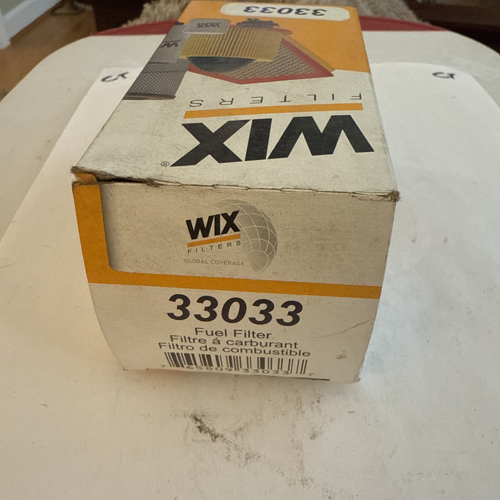 WIX 33033 Universal In-Line Fuel Filter with 3/8†Clamp-On Inlet/Outlet, Max Pr - Image 3