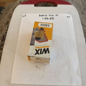 WIX 33033 Universal In-Line Fuel Filter with 3/8â€ Clamp-On Inlet/Outlet, Max Pr