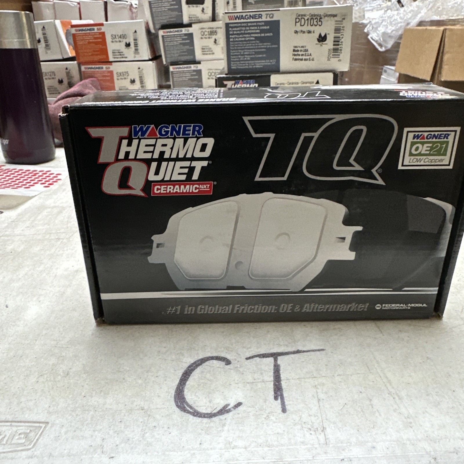 Wagner PD941 Wagner Brake Thermo Quiet Pd941 Disc Brake Pad Set