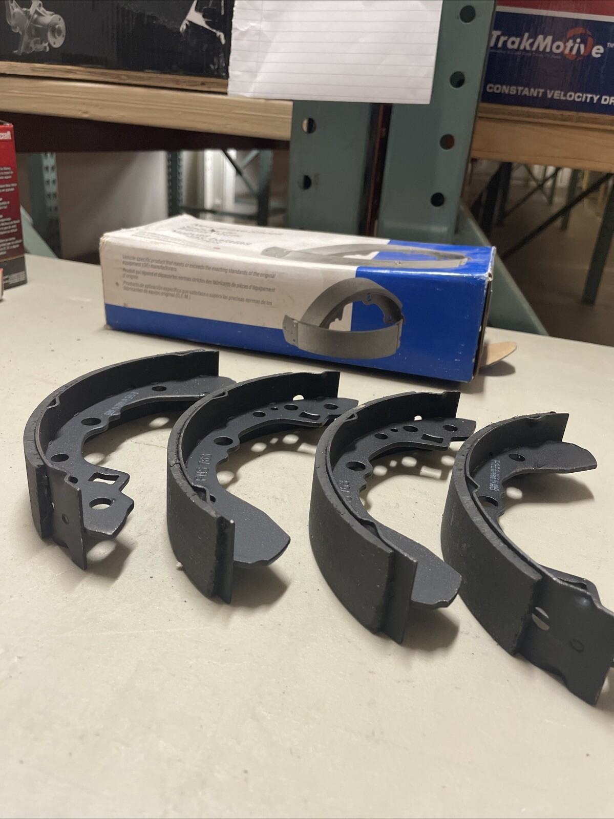 Wagner QuickStop Wagner Brake Z763 Brake Shoe - Image 3