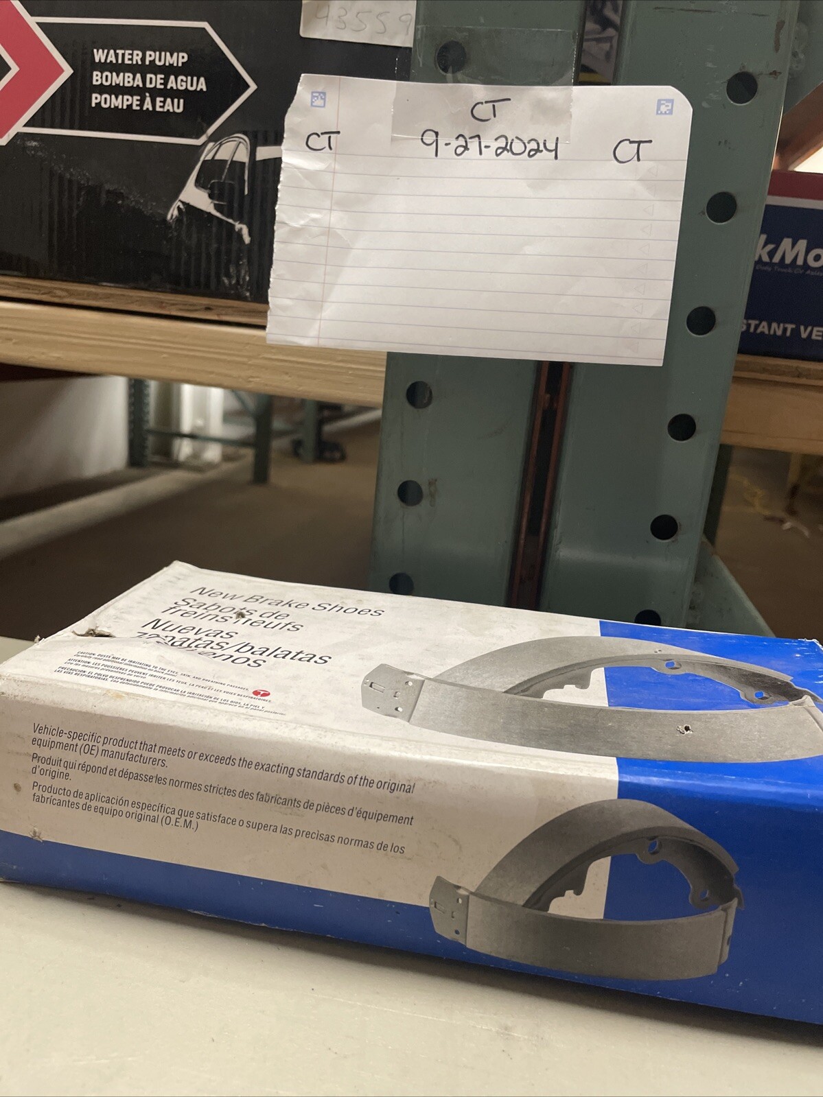 Wagner QuickStop Wagner Brake Z763 Brake Shoe