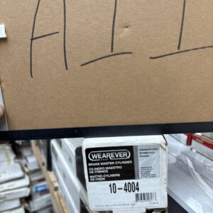 Wearever Brake Master Cylinder 10-4004 Reman